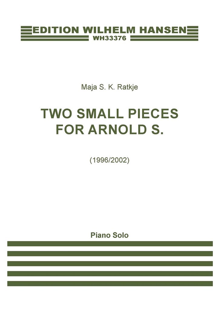 Two Small Pieces For Arnold S.